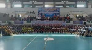 Erisman Buka Kejuaraan Bola Voli U-16 Piala Kadispora Riau
